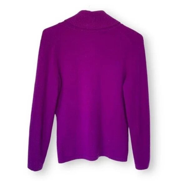 Cashmere Sweater Shawl Collar - Picture 1 of 9